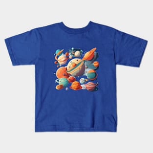 New Planets Kids T-Shirt